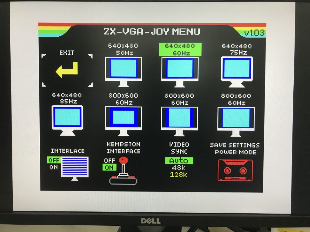 ZX-VGA-JOY – ZX Spectrum VGA and Joystick interface